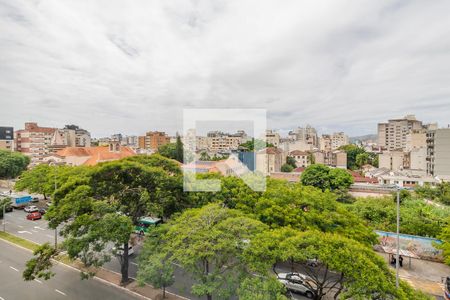 Vista de kitnet/studio para alugar com 1 quarto, 40m² em Cidade Baixa, Porto Alegre