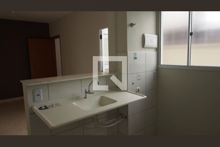 Cozinha e Área de Serviço de apartamento para alugar com 2 quartos, 44m² em Poste, Jundiaí