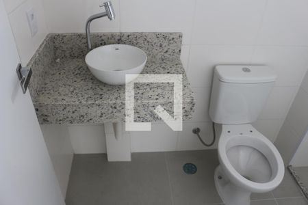 Banheiro da Suíte de apartamento à venda com 2 quartos, 70m² em Barcelona, São Caetano do Sul