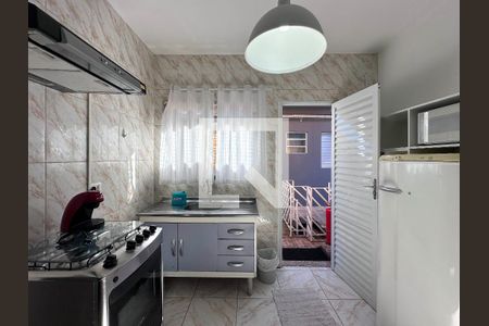 Cozinha de casa para alugar com 1 quarto, 44m² em Santo Amaro, São Paulo