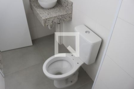 Banheiro da Suíte de apartamento à venda com 2 quartos, 70m² em Barcelona, São Caetano do Sul