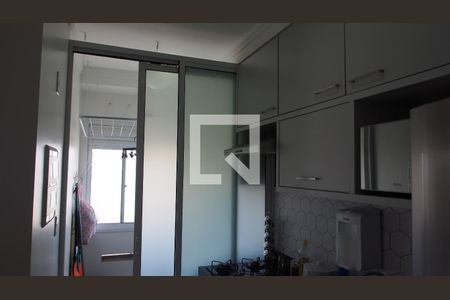 Cozinha e Área de Serviço de apartamento à venda com 2 quartos, 50m² em Vila Nambi, Jundiaí