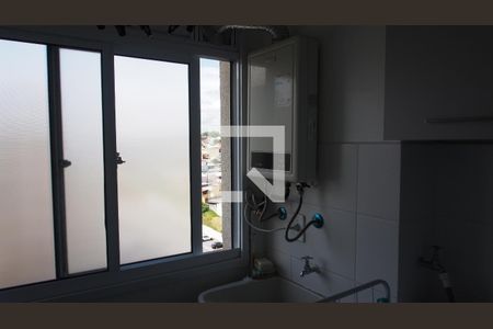 Cozinha e Área de Serviço de apartamento à venda com 2 quartos, 50m² em Vila Nambi, Jundiaí