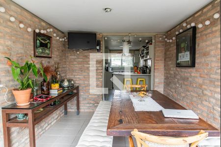Área Gourmet de apartamento à venda com 4 quartos, 168m² em Vila Firmiano Pinto, São Paulo
