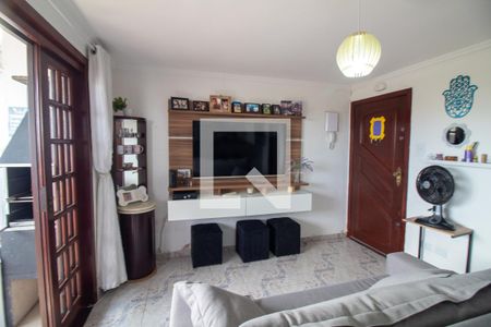 Sala de apartamento à venda com 1 quarto, 60m² em Vila Paulista, São Paulo
