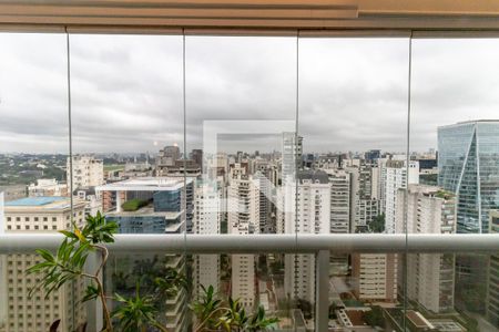 Sala de apartamento à venda com 1 quarto, 56m² em Vila Nova Conceição, São Paulo