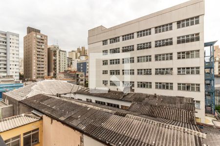 Varanda - Vista de kitnet/studio para alugar com 1 quarto, 23m² em Campos Elíseos, São Paulo