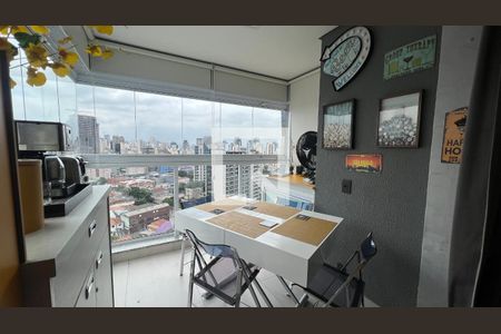 Varanda de kitnet/studio para alugar com 1 quarto, 37m² em Pinheiros, São Paulo