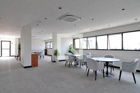 Studio para alugar com 22m², 1 quarto e sem vaga Studio para alugar com 22m², 1 quarto e sem vagaÁrea comum - Salão de festas