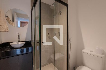 Studio para alugar com 22m², 1 quarto e sem vaga Studio para alugar com 22m², 1 quarto e sem vagaBanheiro