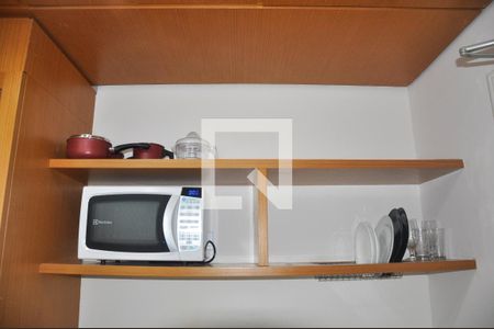 Studio à venda com 35m², 1 quarto e 1 vaga Studio à venda com 35m², 1 quarto e 1 vagaCozinha - Microondas