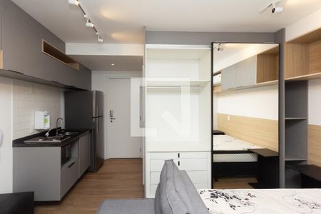 Studio de kitnet/studio para alugar com 1 quarto, 26m² em Indianópolis, São Paulo