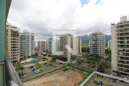 Varanda - Vista de apartamento à venda com 3 quartos, 77m² em Jacarepaguá, Rio de Janeiro
