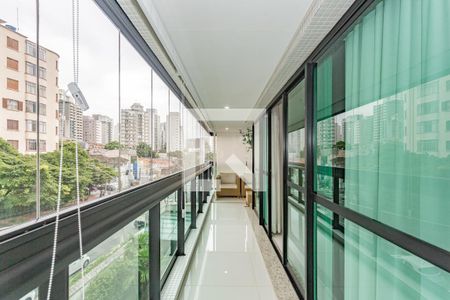 Varanda da Sala de apartamento à venda com 4 quartos, 231m² em Aclimação, São Paulo