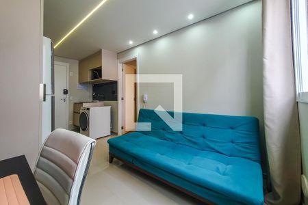 sala cozinha a. serviço de apartamento para alugar com 1 quarto, 25m² em Mooca, São Paulo