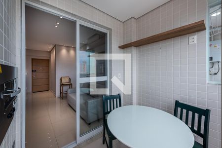 Varanda gourmet de apartamento para alugar com 2 quartos, 66m² em Boqueirão, Santos