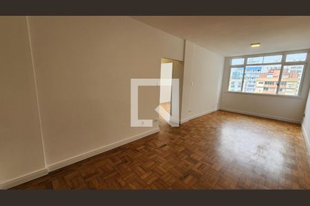 Sala de apartamento para alugar com 1 quarto, 65m² em Boqueirão, Santos