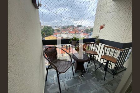 Varanda da Sala de apartamento à venda com 3 quartos, 80m² em Vila Parque Jabaquara, São Paulo