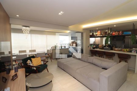 Sala de TV de apartamento para alugar com 3 quartos, 115m² em Chácara Califórnia, São Paulo