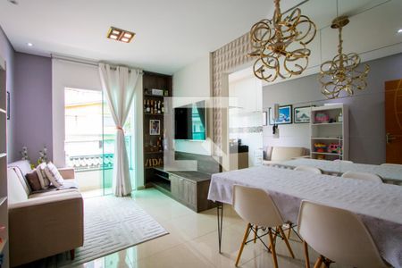 Sala de casa à venda com 2 quartos, 100m² em Jardim Paraíso, Santo André