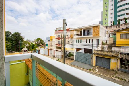 Varanda da sala de casa à venda com 2 quartos, 100m² em Jardim Paraíso, Santo André