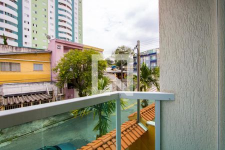 Varanda da sala de casa à venda com 2 quartos, 100m² em Jardim Paraíso, Santo André