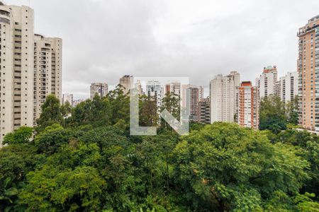 Vista da Sala de apartamento para alugar com 1 quarto, 42m² em Paraíso do Morumbi, São Paulo