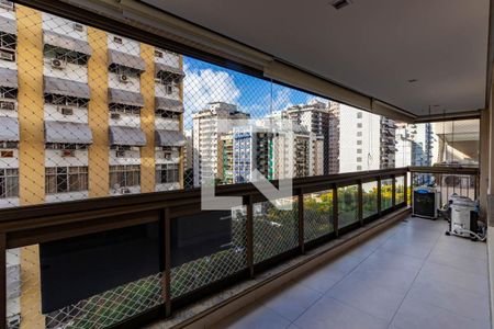 Varanda da Sala de apartamento à venda com 3 quartos, 110m² em Icaraí, Niterói