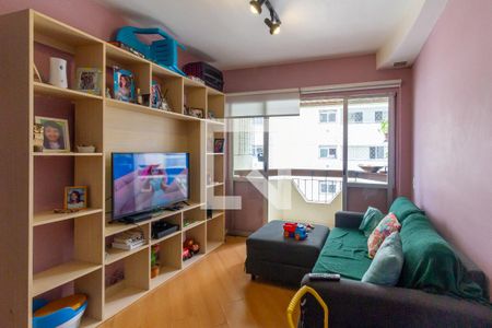 Sala de apartamento à venda com 2 quartos, 62m² em Vila Anglo Brasileira, São Paulo