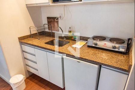 Sala/cozinha de kitnet/studio à venda com 1 quarto, 36m² em Vila Mariana, São Paulo