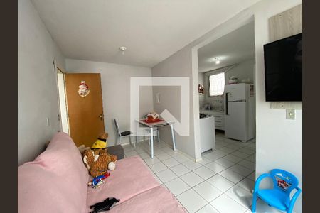 Sala de apartamento para alugar com 2 quartos, 110m² em Mato Grande, Canoas