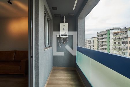 Varanda de apartamento à venda com 2 quartos, 49m² em Tijuca, Rio de Janeiro