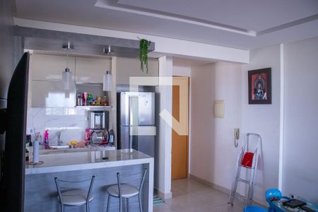 Sala/Cozinha de apartamento para alugar com 3 quartos, 80m² em Parque Amazonia, Goiânia