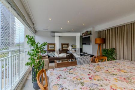Varanda gourmet de apartamento para alugar com 3 quartos, 136m² em Barra Funda, São Paulo