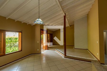 Sala de Estar/Jantar  de casa de condomínio à venda com 3 quartos, 197m² em Loteamento Caminhos de San Conrado (sousas), Campinas