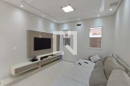 Sala de TV de casa de condomínio à venda com 4 quartos, 267m² em Swiss Park, Campinas