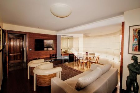 Sala de apartamento à venda com 4 quartos, 180m² em Serra, Belo Horizonte