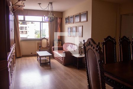 Sala de apartamento à venda com 3 quartos, 105m² em Laranjeiras, Rio de Janeiro
