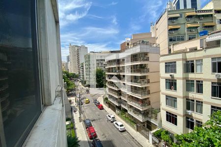 Sala - Vista de apartamento à venda com 3 quartos, 122m² em Botafogo, Rio de Janeiro