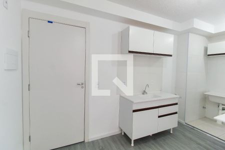 Sala/Cozinha de apartamento à venda com 2 quartos, 35m² em Canindé, São Paulo