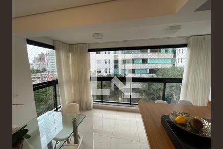 Varanda de apartamento à venda com 3 quartos, 85m² em Sion, Belo Horizonte