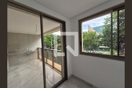 Varanda de apartamento à venda com 3 quartos, 103m² em Funcionários, Belo Horizonte