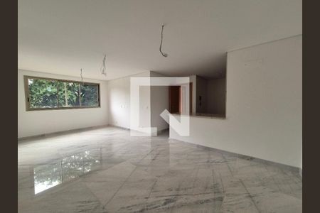 Sala de apartamento à venda com 3 quartos, 103m² em Funcionários, Belo Horizonte