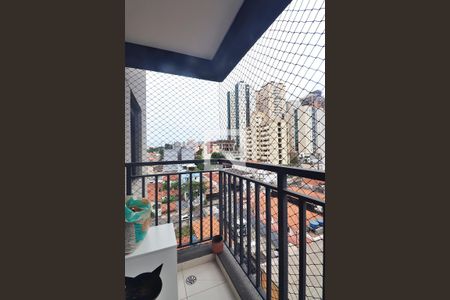 Sacada de apartamento à venda com 1 quarto, 45m² em Campestre, Santo André