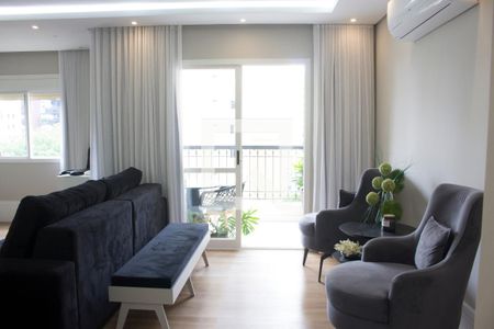 Sala de apartamento à venda com 3 quartos, 96m² em Vila Suzana, São Paulo