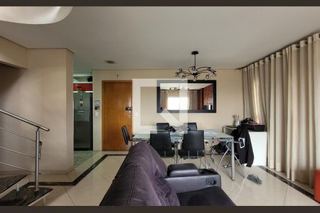 Sala de apartamento à venda com 3 quartos, 141m² em Jardim, Santo André