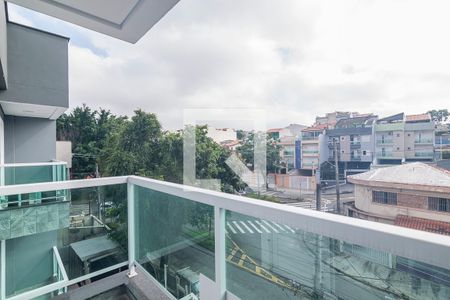 Varanda da Suite de apartamento à venda com 2 quartos, 96m² em Vila Pires, Santo André