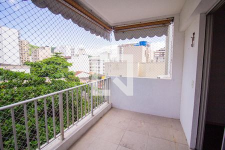 Varanda da Sala de apartamento à venda com 2 quartos, 66m² em Grajaú, Rio de Janeiro