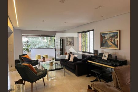 Sala 1 de apartamento para alugar com 3 quartos, 190m² em Perdizes, São Paulo