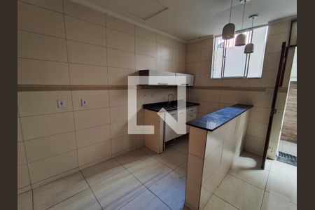 Sala/Cozinha de casa para alugar com 1 quarto, 40m² em Cascadura, Rio de Janeiro